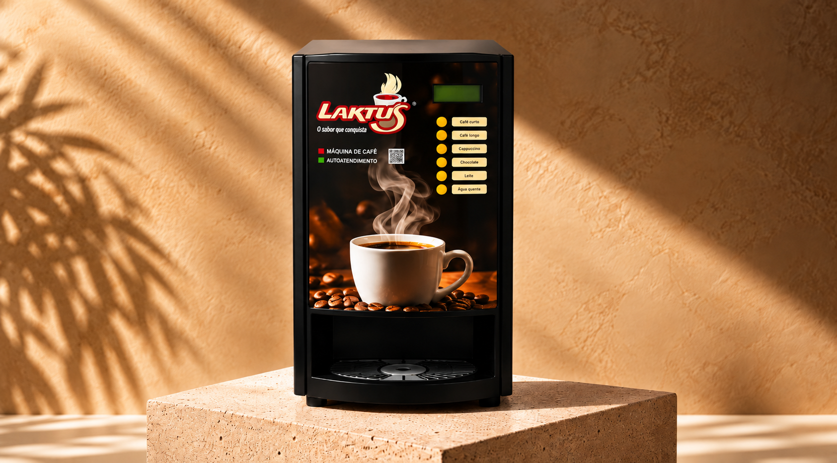 Café premium e bebidas quentes